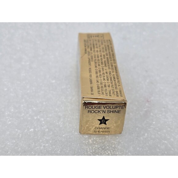 Yves Saint Laurent Rouge Volupte Rock N Shine Lipstick Orange Speaker 6 YSL - Picture 2 of 2